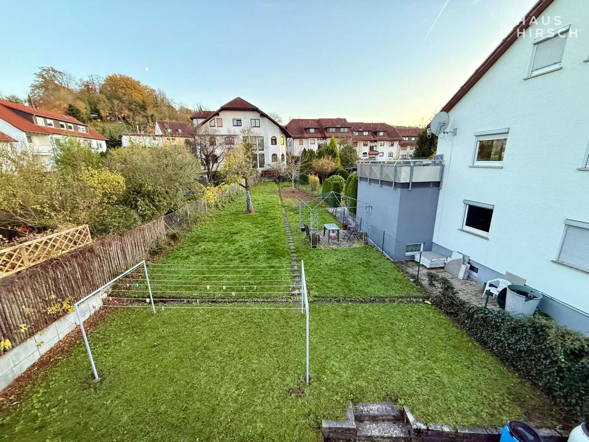 Blick auf den Garten