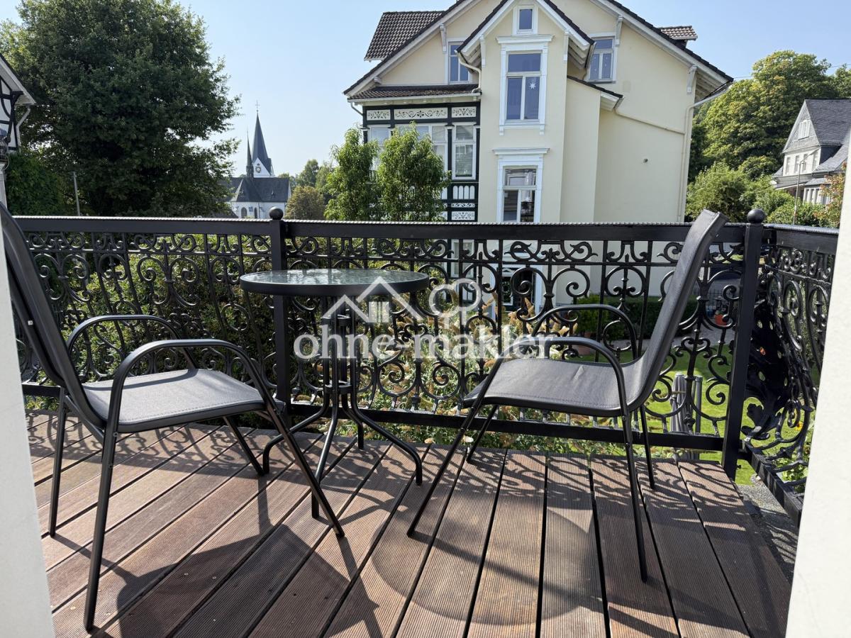 Dachbalkon Westseite 