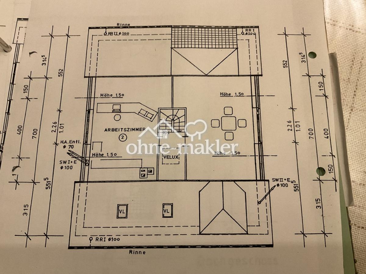 DG 2 Arbeits- /Schlafzimmer