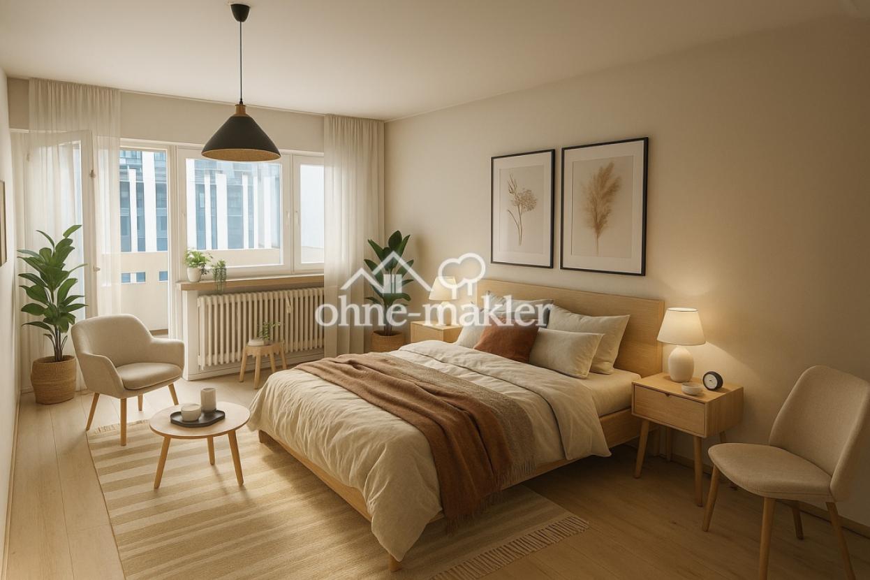 Schlafzimmer 1 Visualisierung