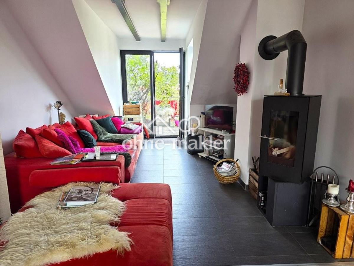 Ausgang auf den Balkon