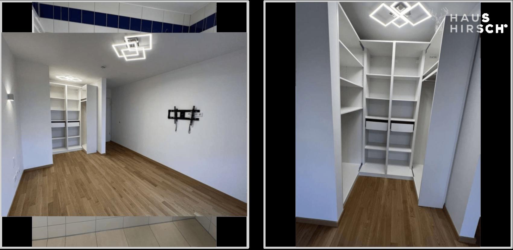 Flur mit Einbauschrank