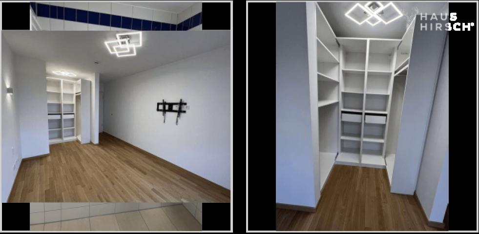 Flur mit Einbauschrank