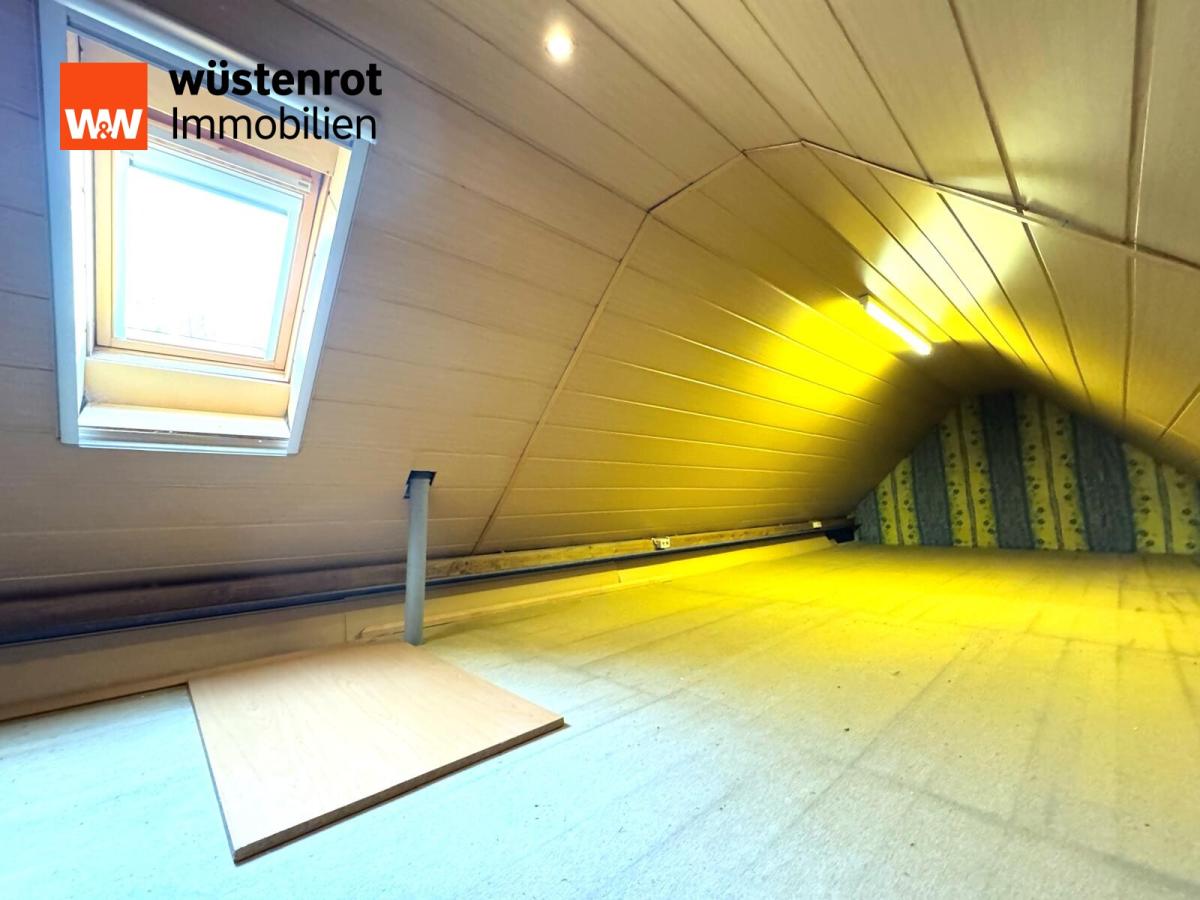 Ausgebauter Spitzboden als zusätzlicher Raum