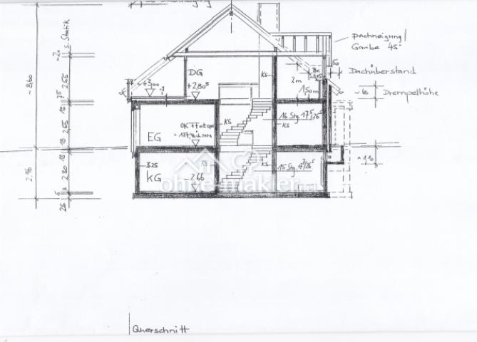 Querschnitt Haus