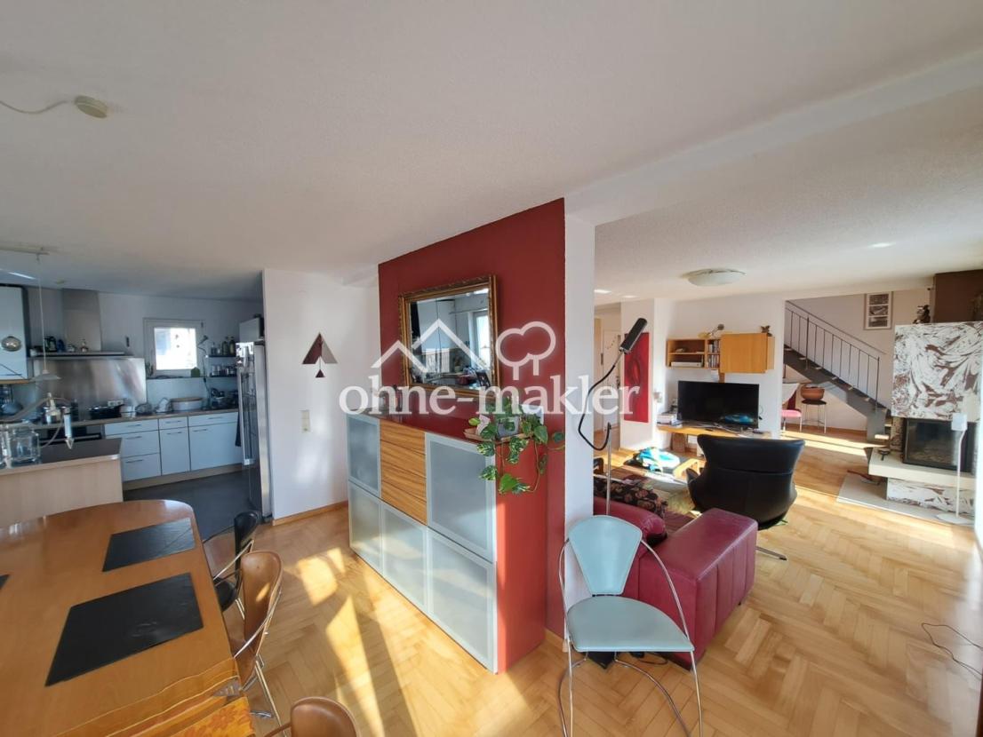 Ess-/Wohnzimmer, Kamin