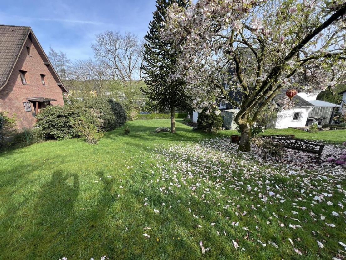 Blickrichtung Straße