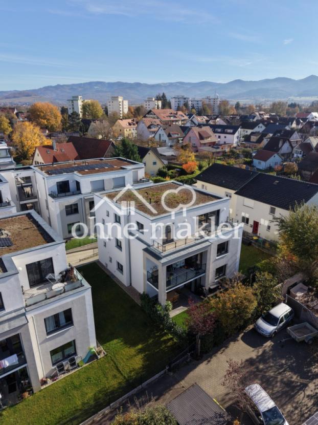 Drohnenaufnahme halblinks