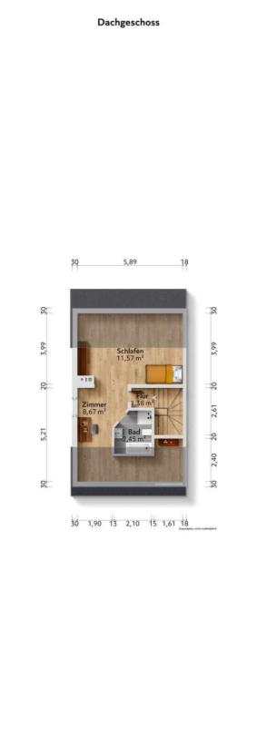 Grundriss Dachgeschoss