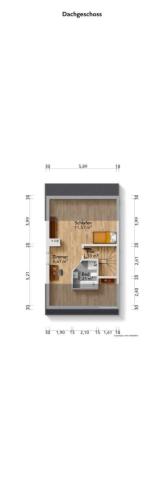 Grundriss Dachgeschoss