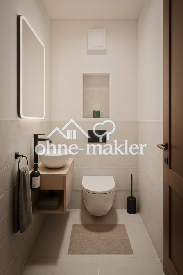 Visualisierung Gäste-WC