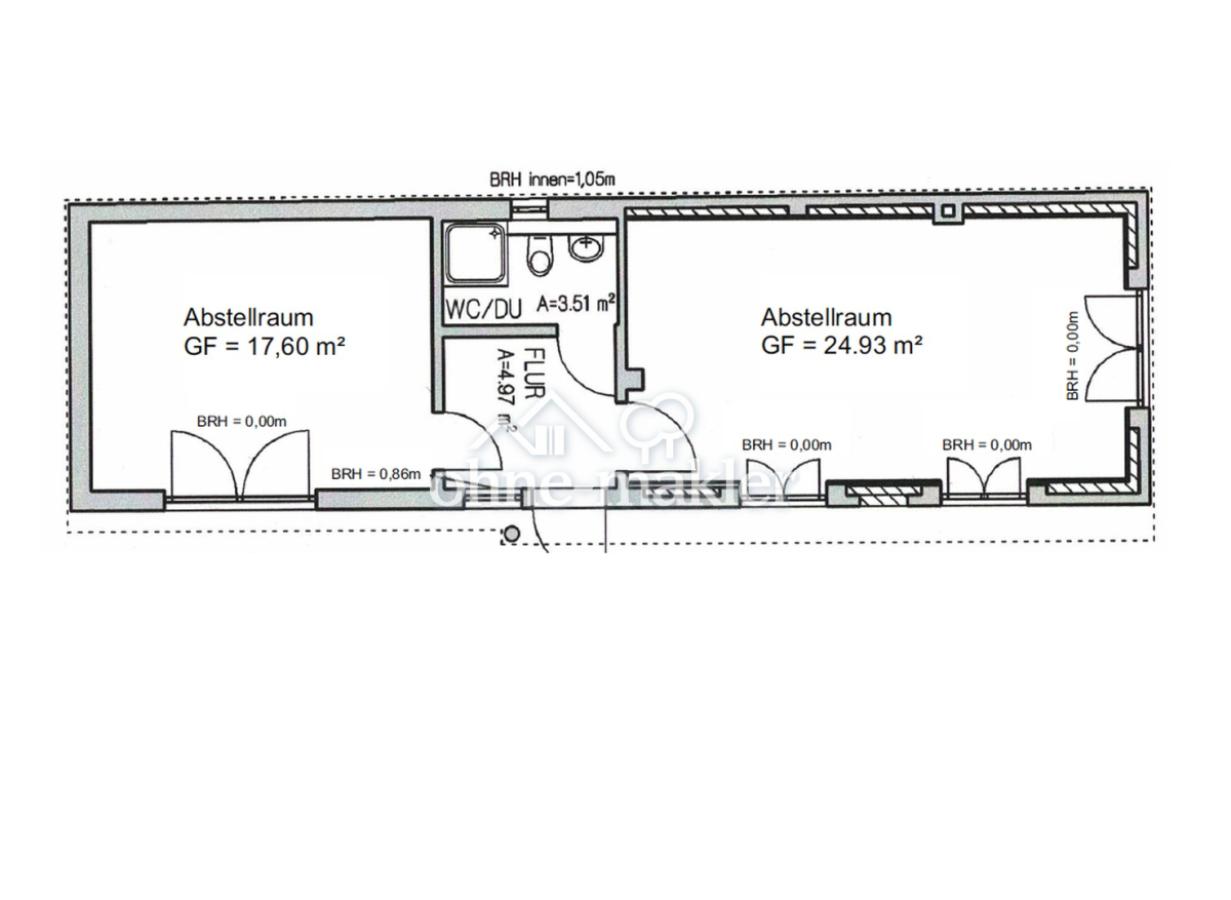 Grundriss Nebengebäude