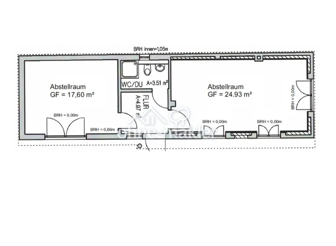 Grundriss Nebengebäude