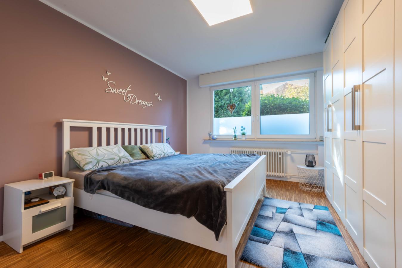 Ansicht Schlafzimmer