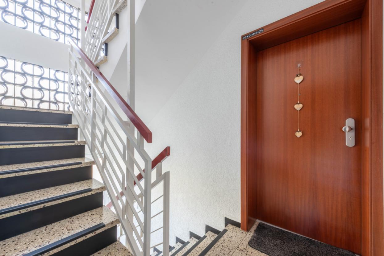 Ansicht Eingang zur Wohnung 