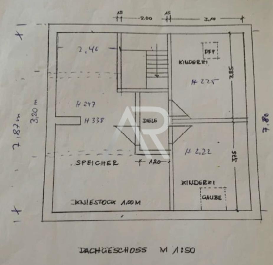 Grundriss 2. Obergeschoss