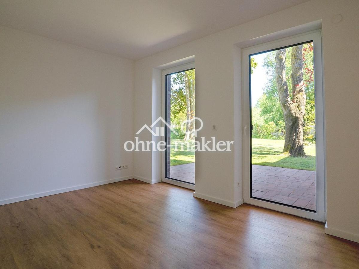 Schlafzimmer m. Gartenblick