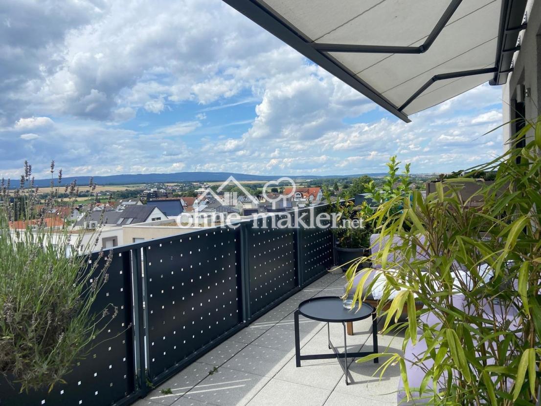 Dachterrasse mit Weitblick