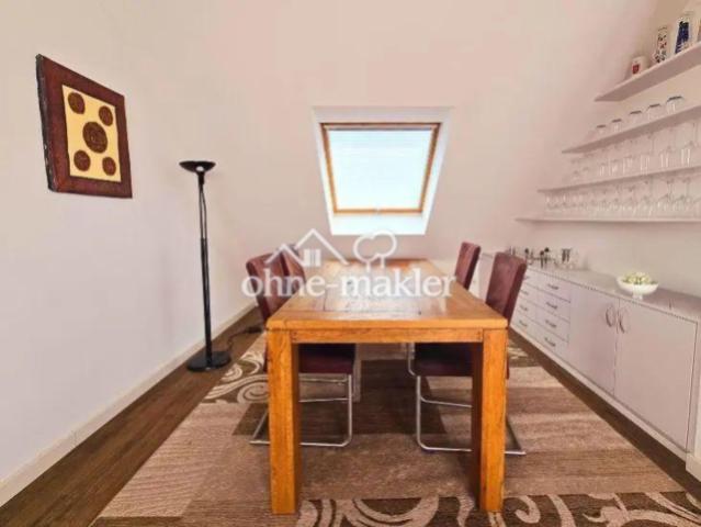 Essbereich im Wohnzimmer