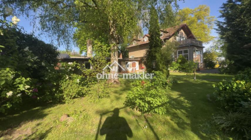 Blick von hinten aufs Haus