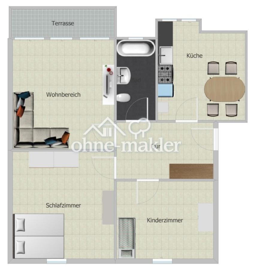 Grundriss als Einrichtungsbsp.