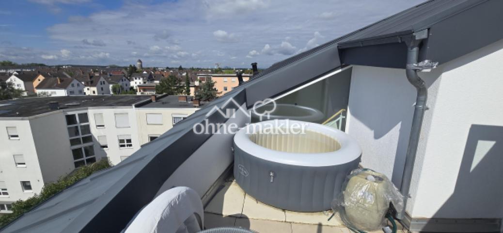 Loggia Richtung Frankfurt