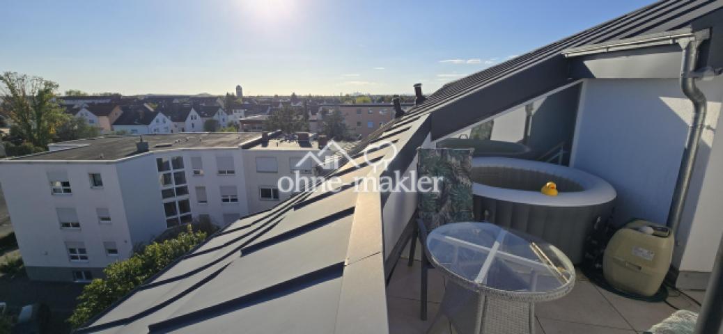 Blick Richtung Frankfurt