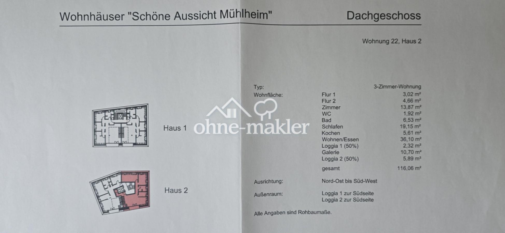 Wohnflächenbemessung 22