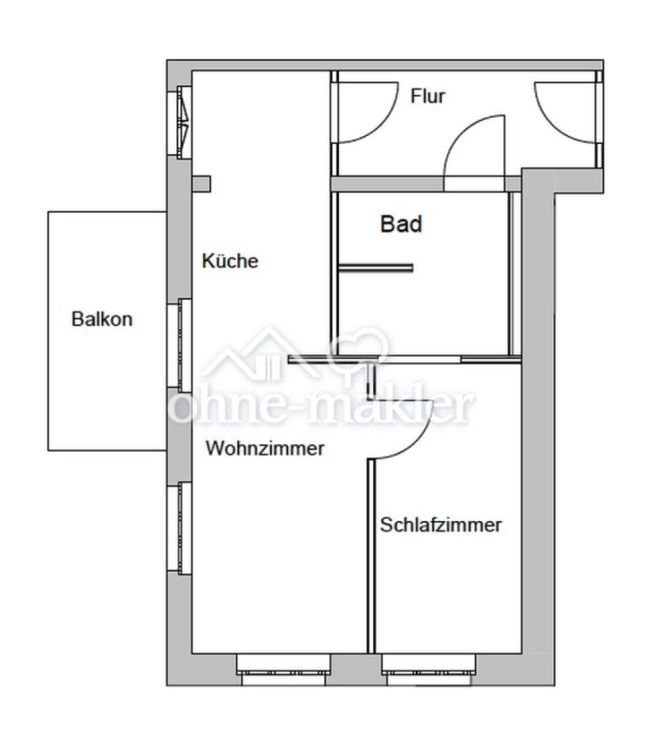Wohnungsgrundriss