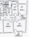 Grundriss der Wohnung