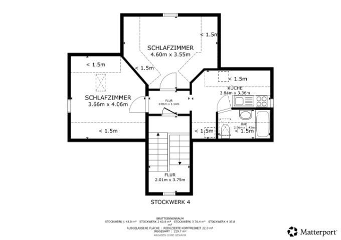 Grundriss Dachgeschoss