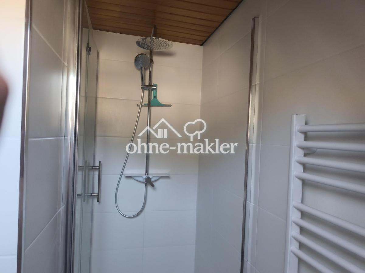 Neue Dusche