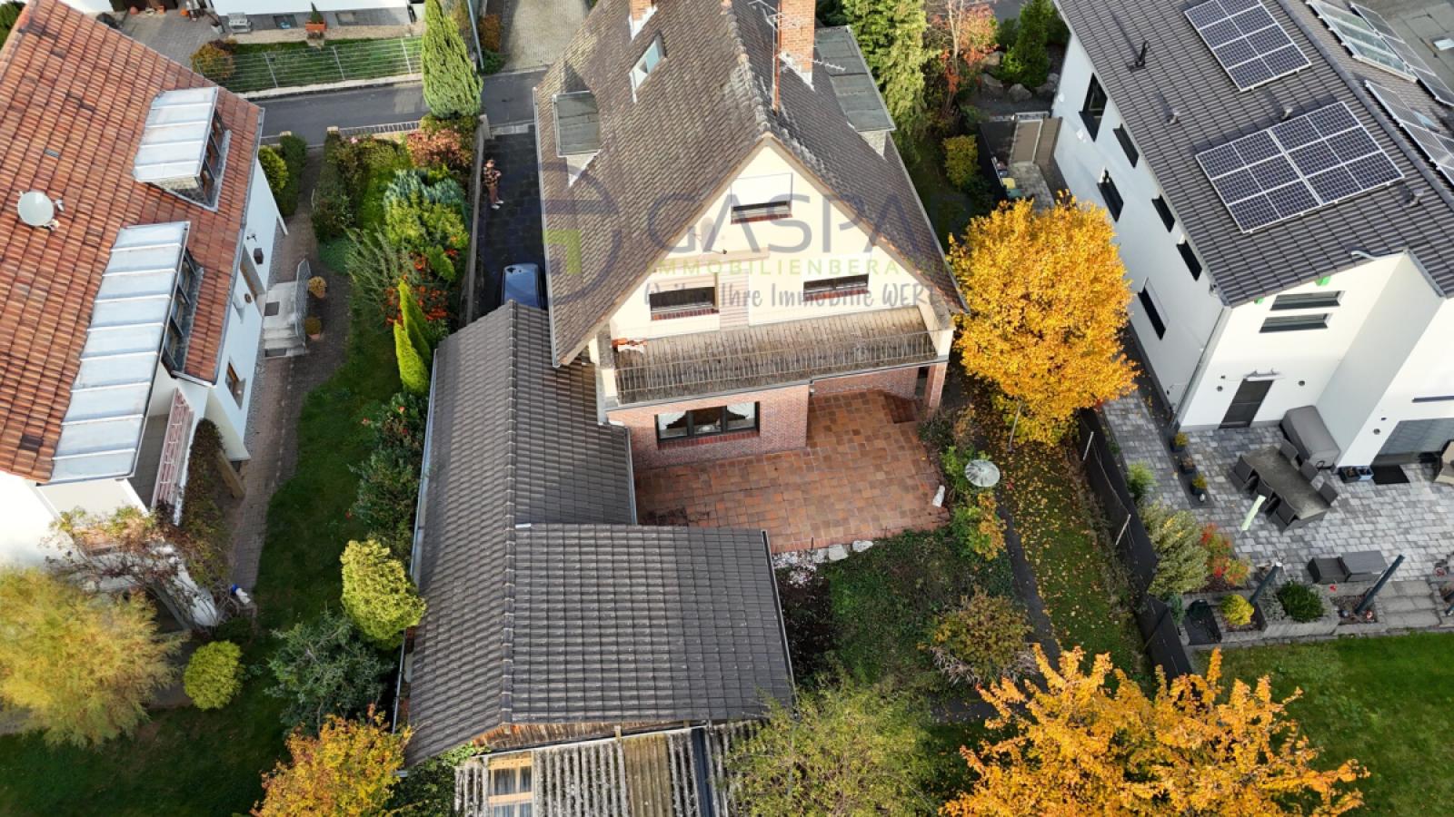 Drohnenaufnahme Terrasse