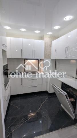 Küche in der Einbauphase