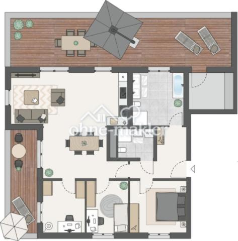 Grundriss Penthouse 01 