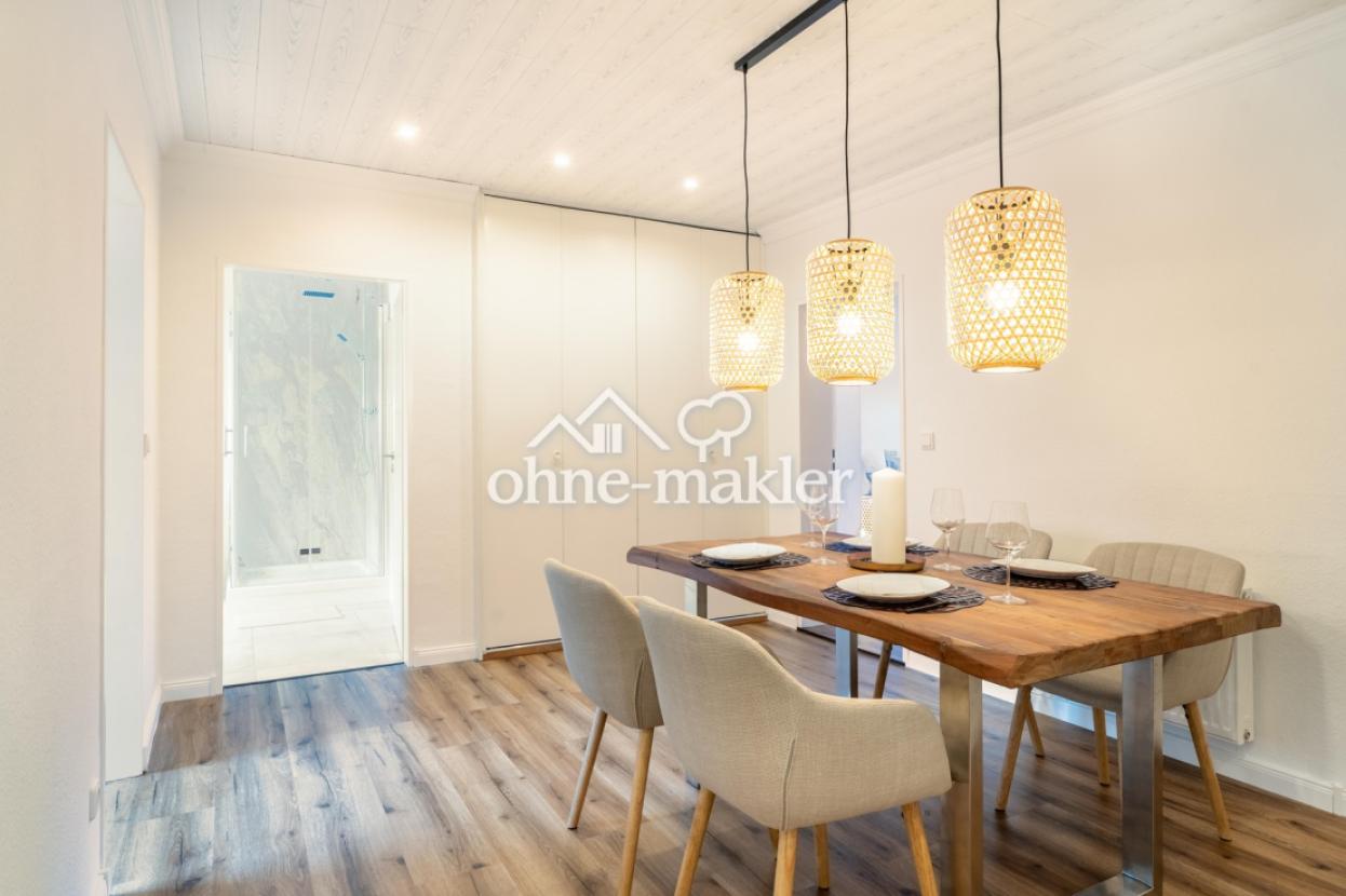 Esszimmer große Wohnung