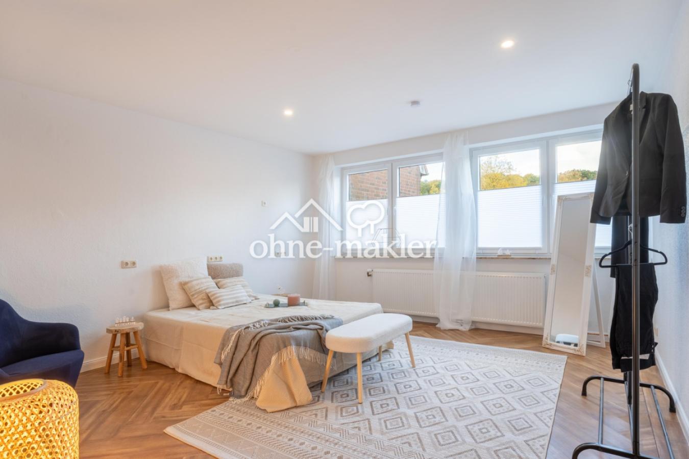 Schlafzimmer große Wohnung