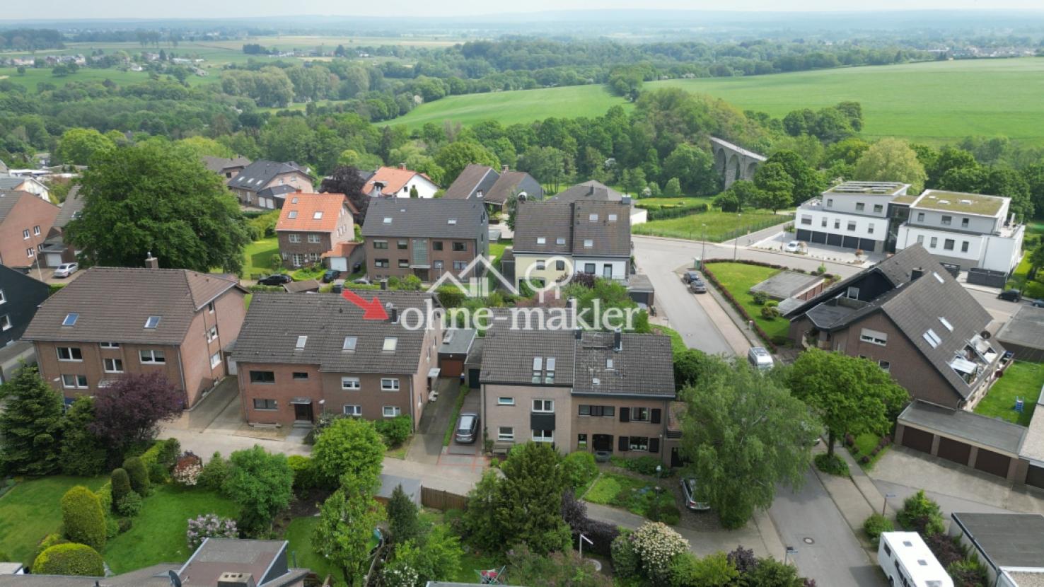 Hausansicht und Ausblick