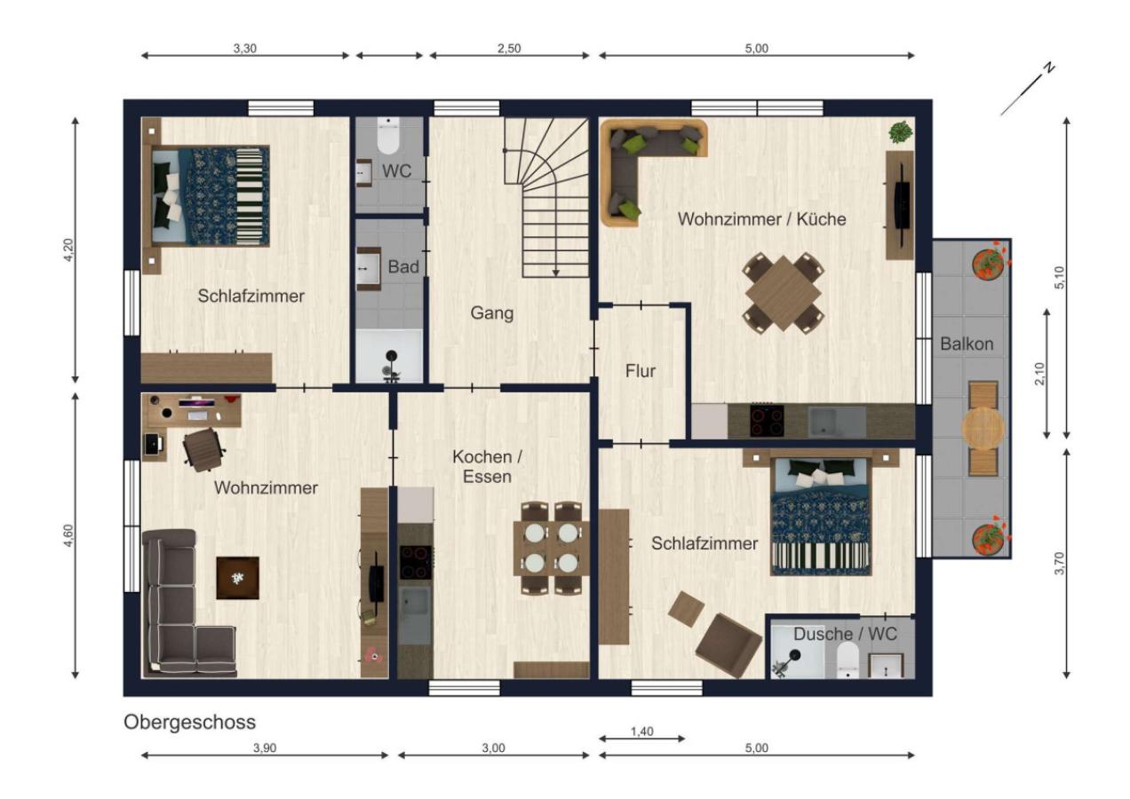 Grundrisse Obergeschoss