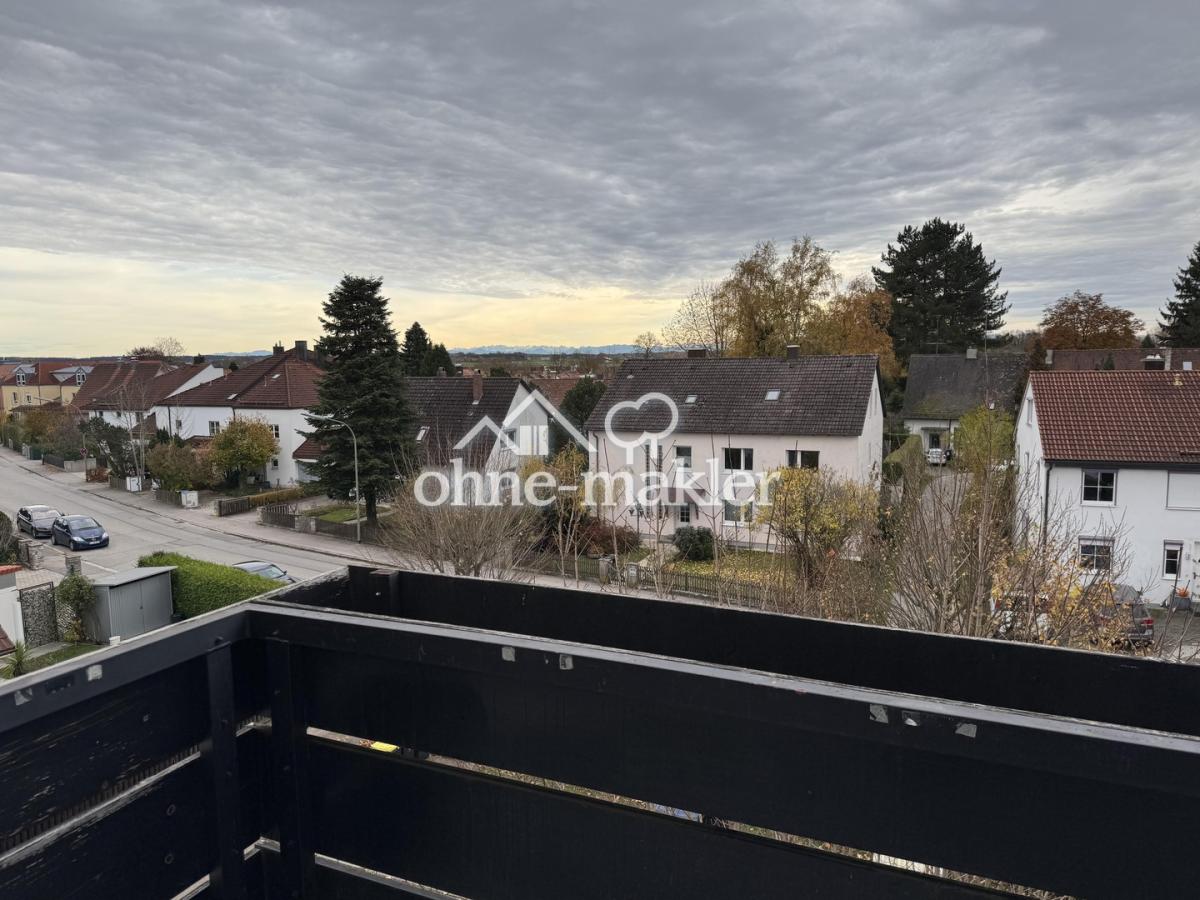 Bergblick vom Balkon