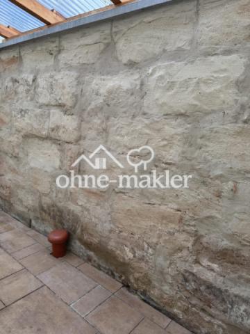 Sandsteinmauer Innenhof/Garten