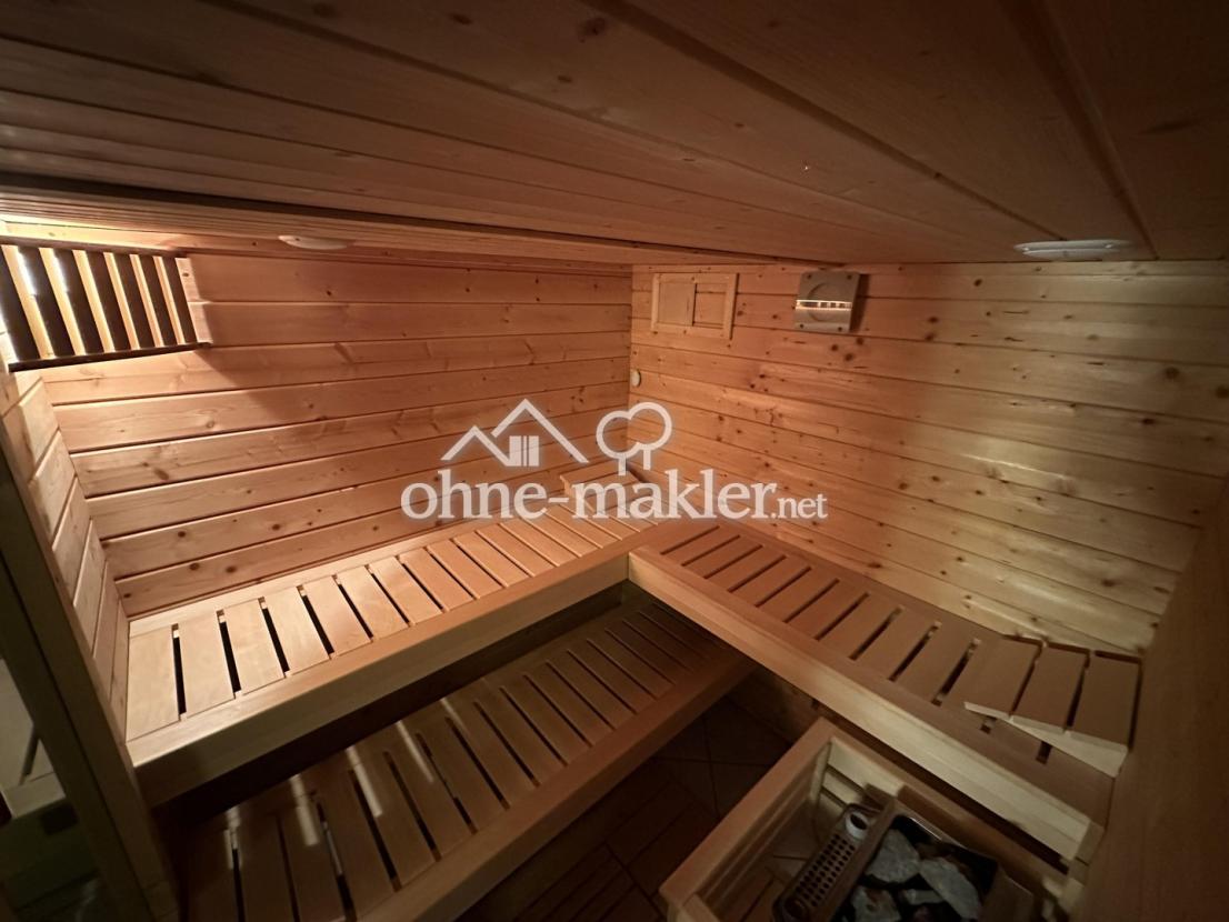 Sauna im Keller