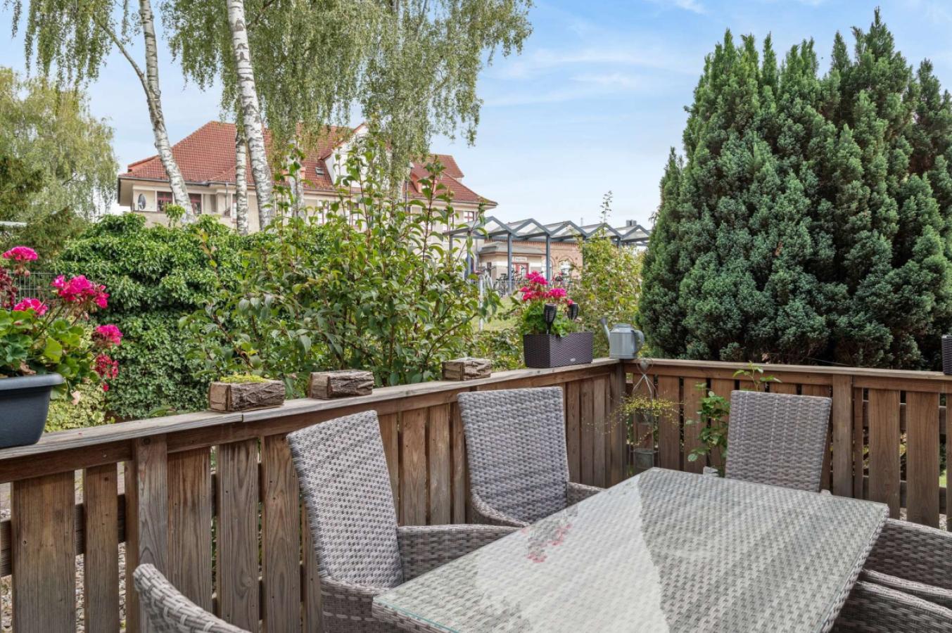 Terrasse im Erdgeschoss