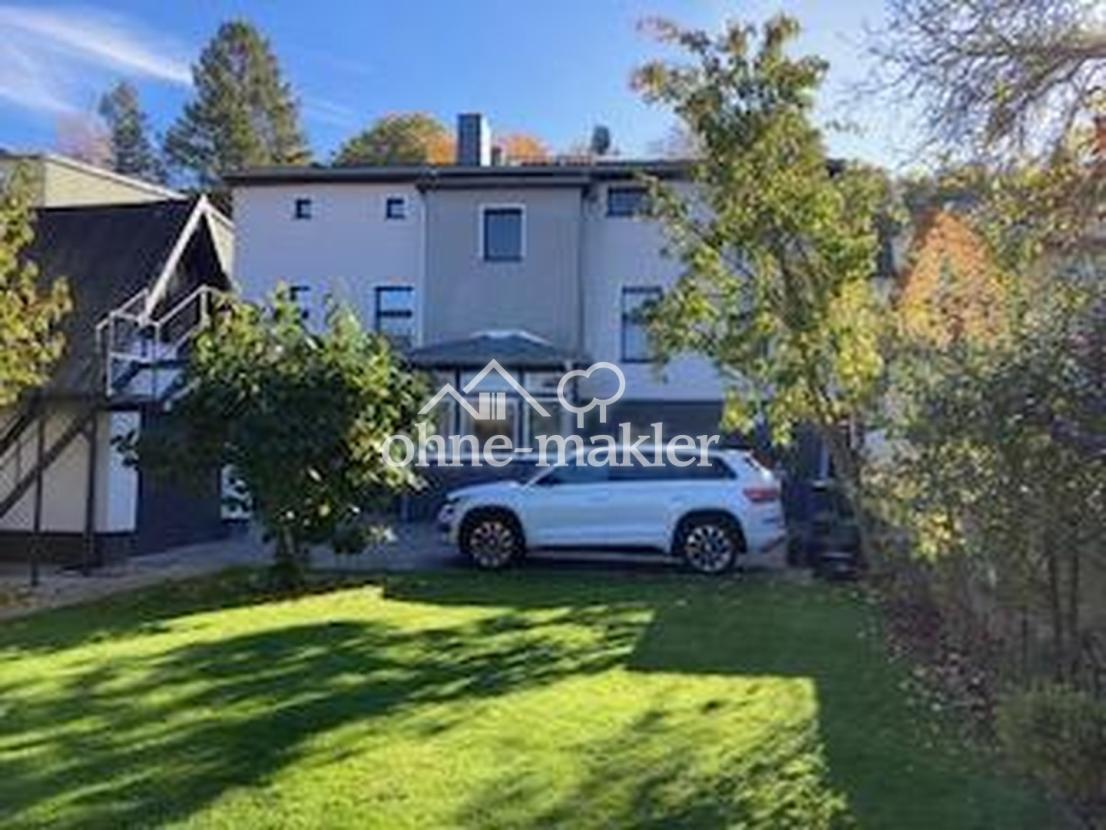 Rückseite des Hauses