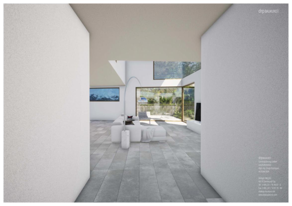 Perspektive Innenansicht EG