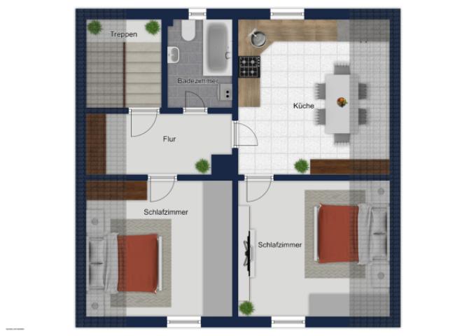 Grundriss Dachgeschoss