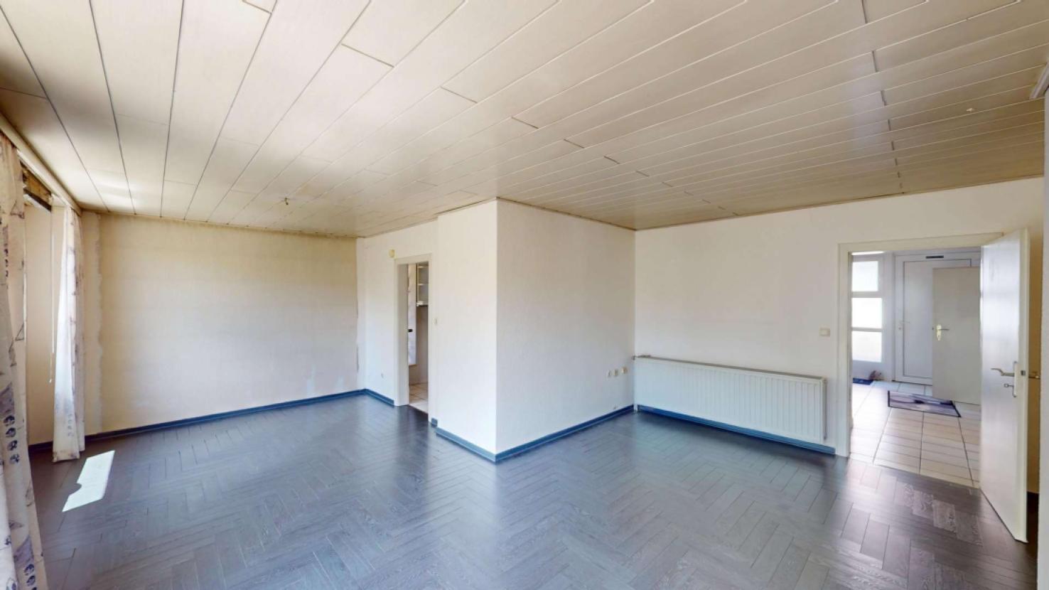 Wohnzimmer im vorderen Haus