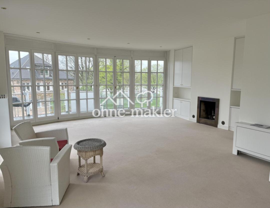 Wohnzimmer- Alsterseite