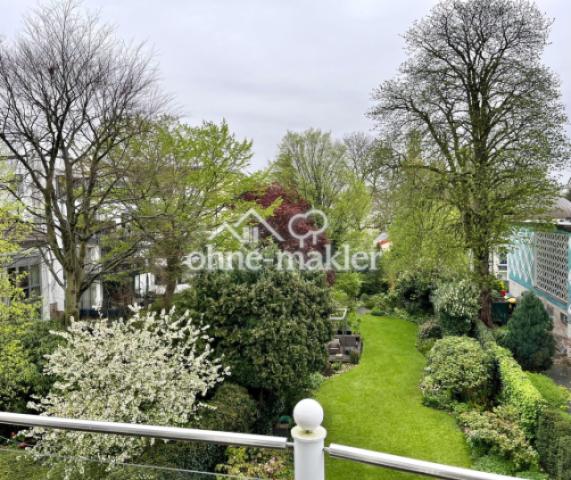 Blick aus dem Schlafzimmer  