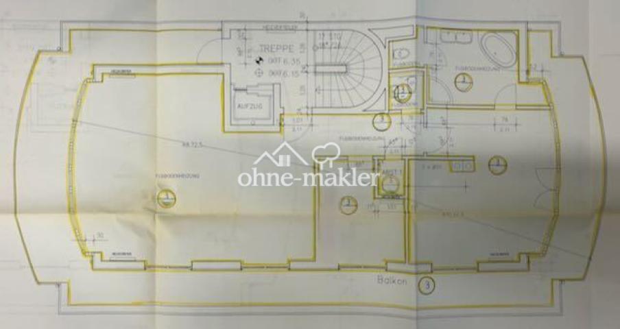 Grundriss 2.OG, Penthouse